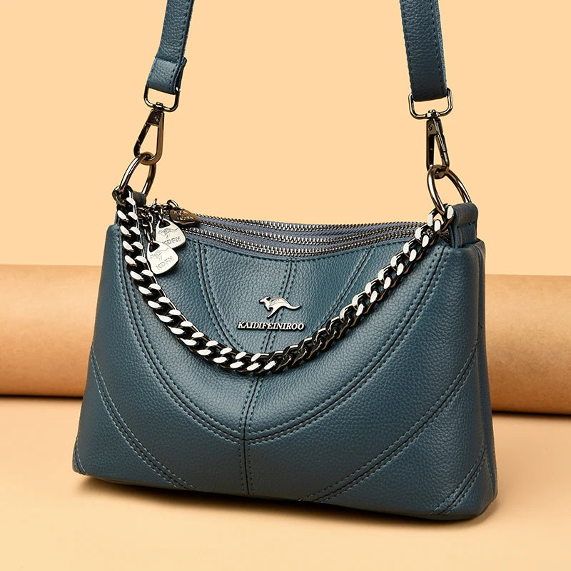 Fashion Brand Small Shoulder Bags For Women’s Luxury Designer PU Leather Crossbody Bags Ladies Solid Color Casual travel Handbag