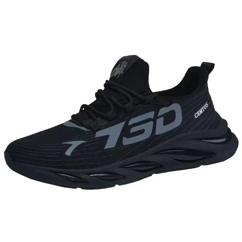 Men's shoes new summer breathable network surface tide brand sports leisure running light network red boom fashion shoes