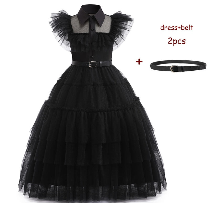 Girls Mesh Party Dresses For Carnival And Halloween