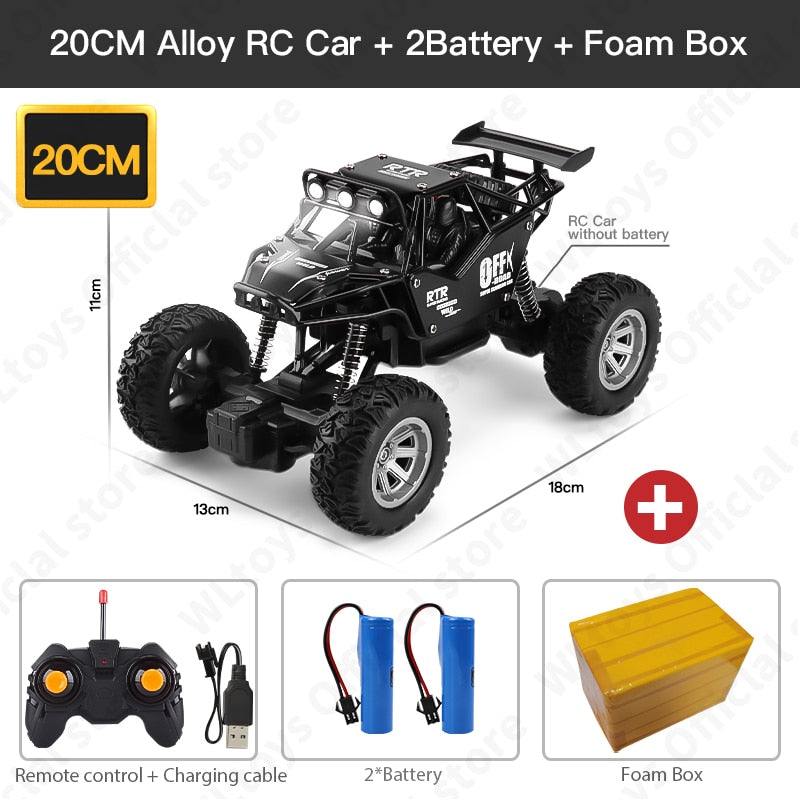 4WD RC Car With Led Lights For Children
