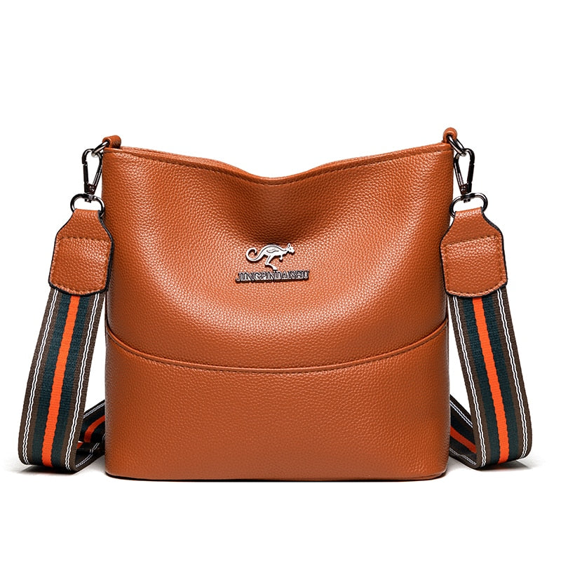 Soft Cowhide Crossbody Luxury Handbags for Women