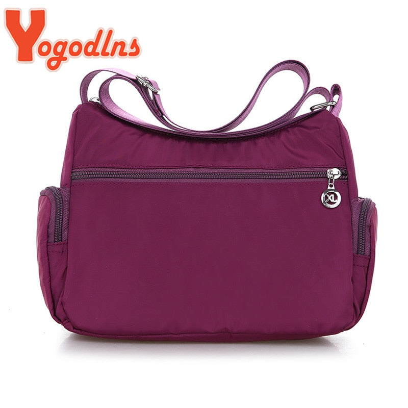 Women Casual Multifunction Crossbody  Shopping  Large Capacity Handbag