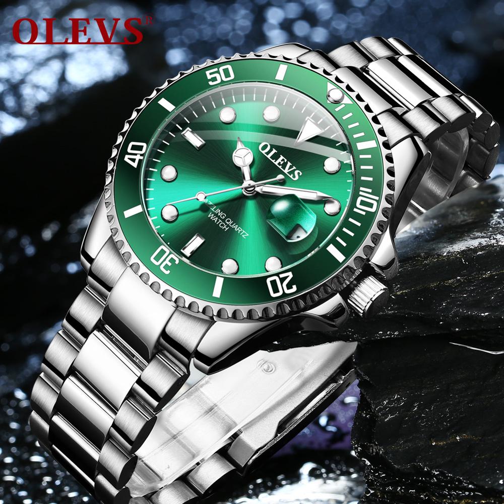 Men Top Brand Luxury Stainless Steel Strap Sport Waterproof Watch