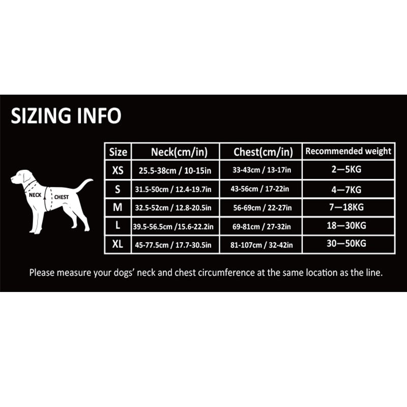 Truelove Pet Reflective Nylon Dog Harness No Pull