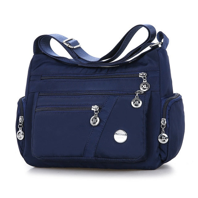 Women Casual Multifunction Crossbody  Shopping  Large Capacity Handbag