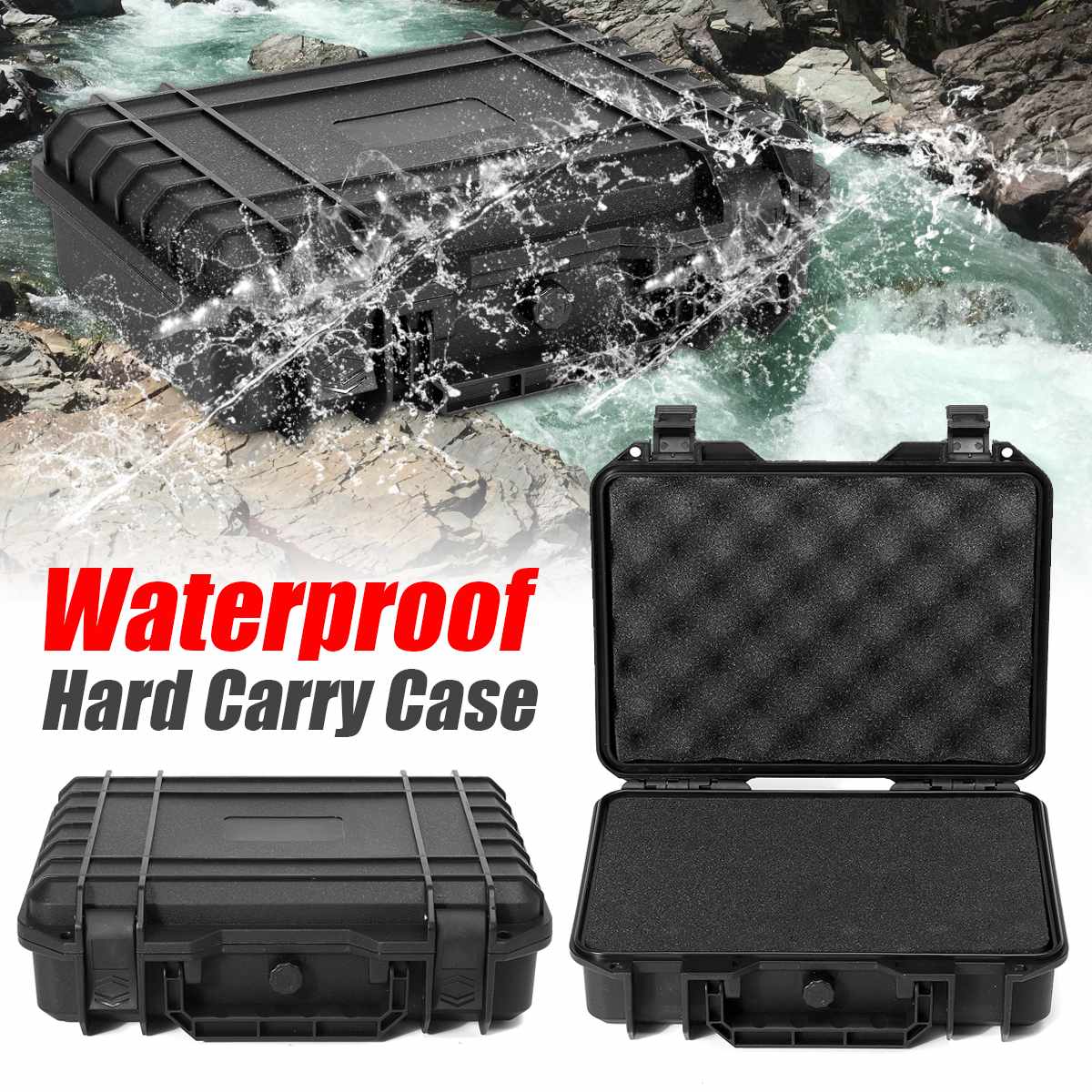 Waterproof Hard Carry Tool Case Storage Box