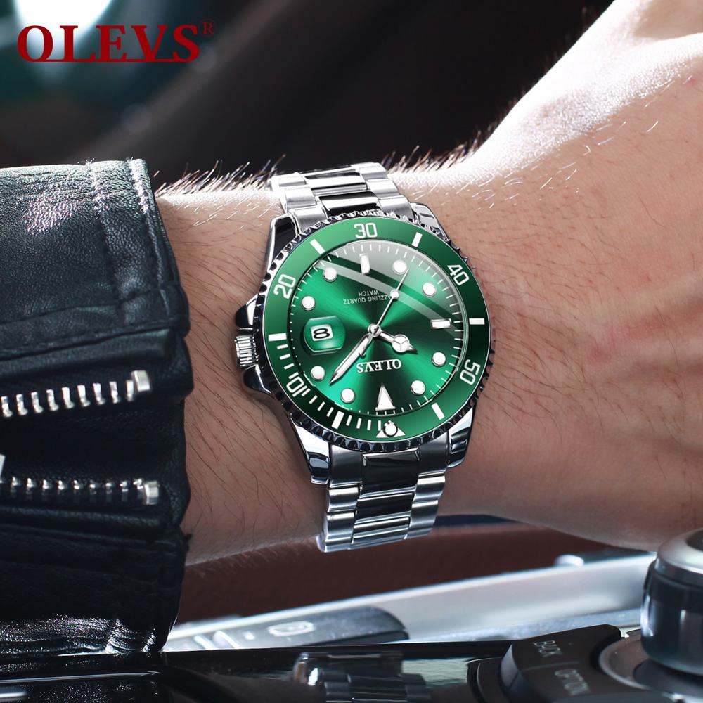 Men Top Brand Luxury Stainless Steel Strap Sport Waterproof Watch