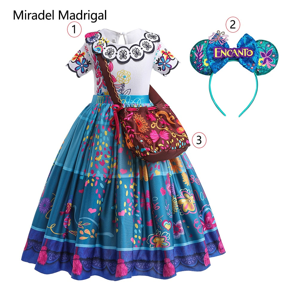 Cosplay Mirabel Carnival Birthday Party Christmas Clothes