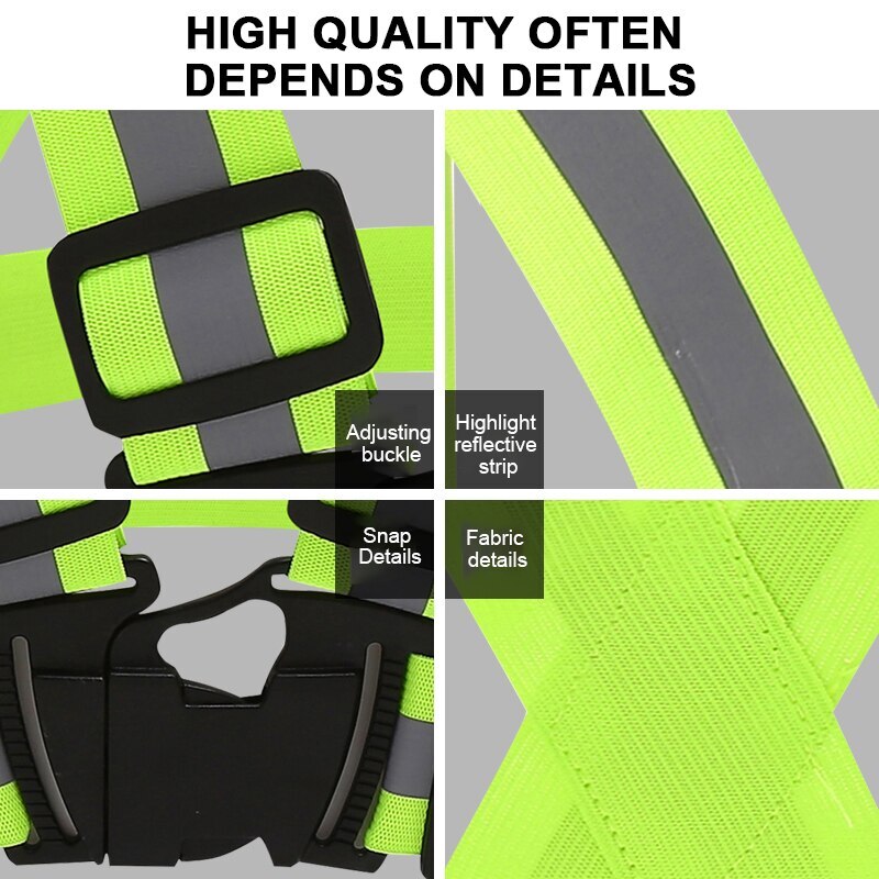 High Visibility Reflective Safety Jacket