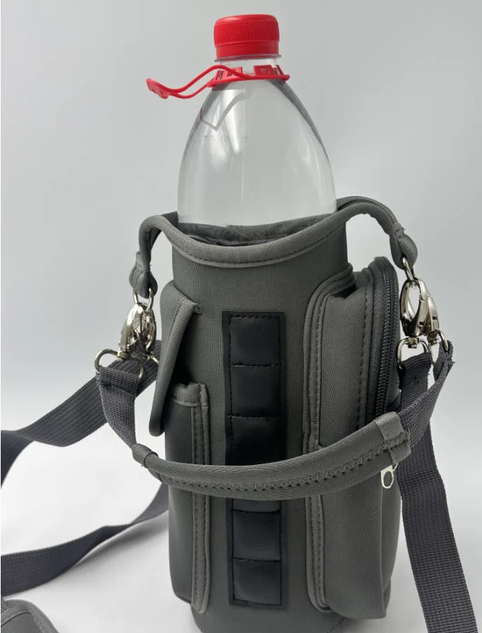 Magnetic Water Bottle Bag Strong Magnet Sports Water Cup Holder for Gym,Outdoor Activities, Ideal for Hiking, Running & Fitness
