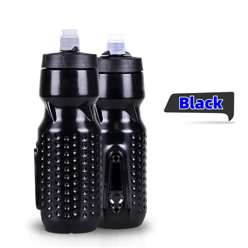 Bike Water Bottle 710ML With Magnetic Mount Leak-Proof Sports Cycling Bottle Camping Hiking Riding Kettle Bicycle Accessories