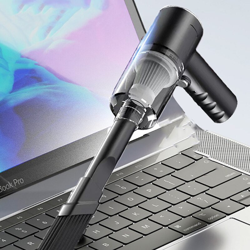 9000Pa Wireless Car Vacuum Cleaner USB Charging 1200mAh