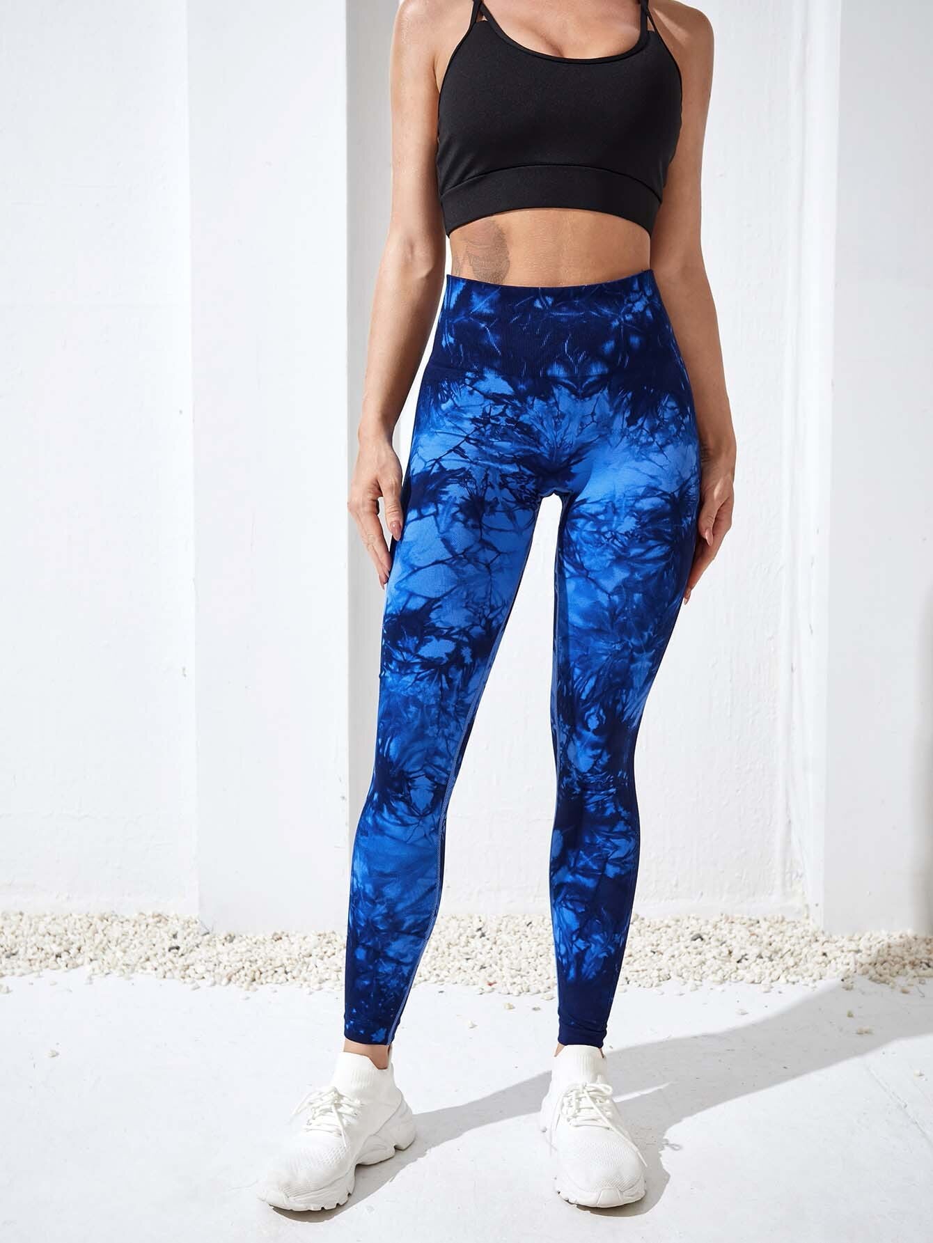 Tie Dye Yoga Pants Sport Leggings