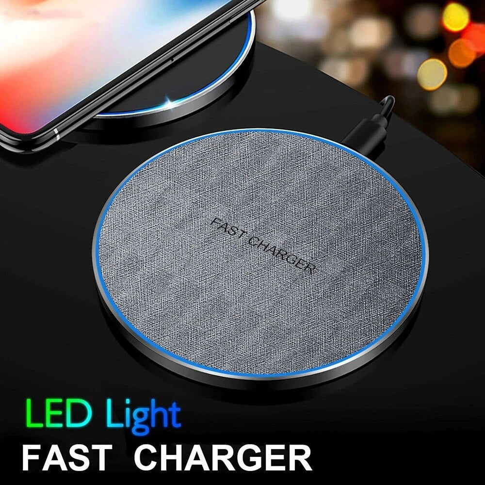 20W Type C Wireless Fast Charging Pad for Samsung S22 S21 Xiaomi