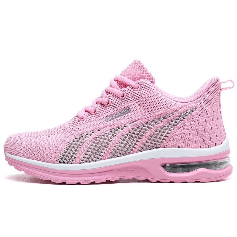 Ladies Breathable Outdoor Lace Up Training Shoes