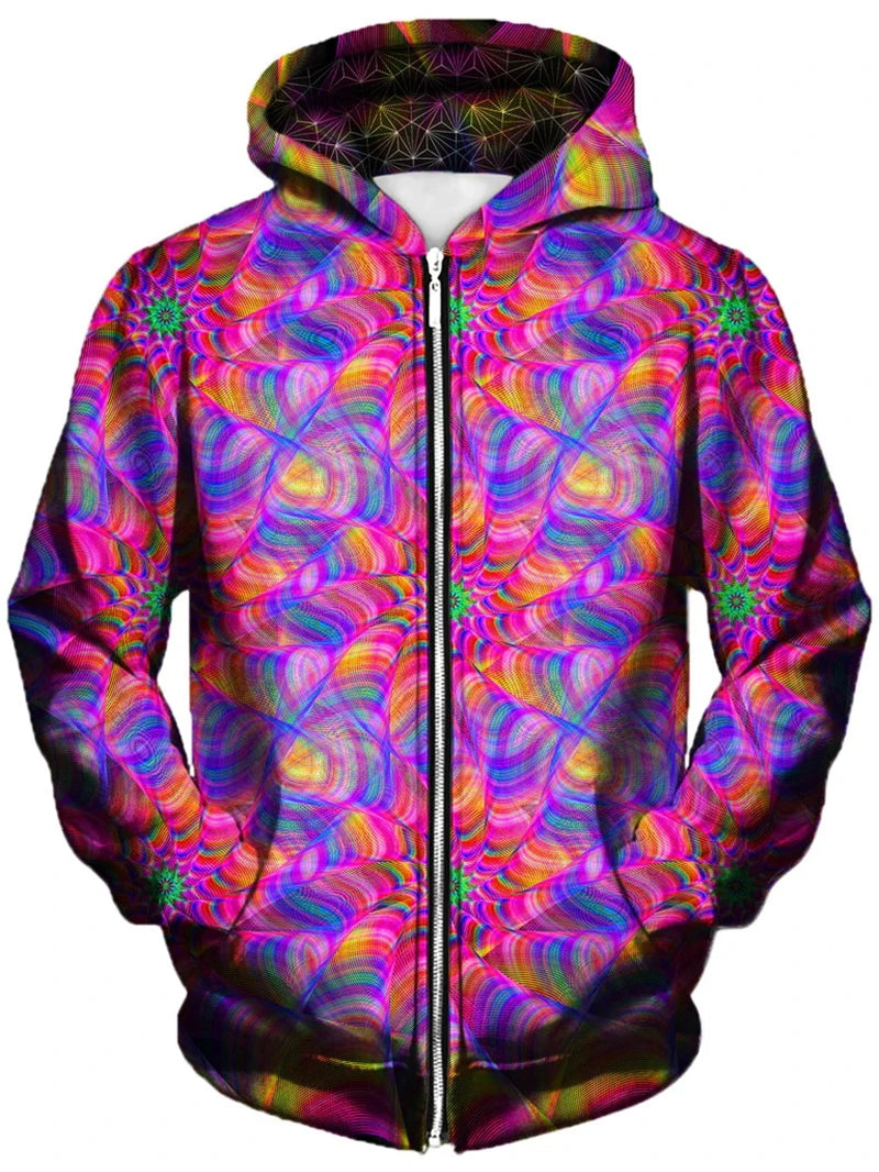 3d Print Casual Zip Up Hoodies Men Long Sleeve Animal Stripes Hip Hop Sweatshirt Autumn Streetwear Pattern Oversize Outdoor Coat