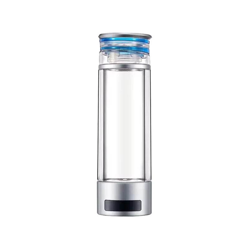 350ML Hydrogen Generator Cup Water Filter Alkaline Hydrogen  Water Maker Rechargeable Pure H2 Antioxidan Electrolysis Bottle