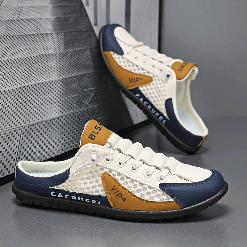 Brand protection 2026 new men's lightweight non-slip breathable wear-resistant running sports fashion versatile casual shoes