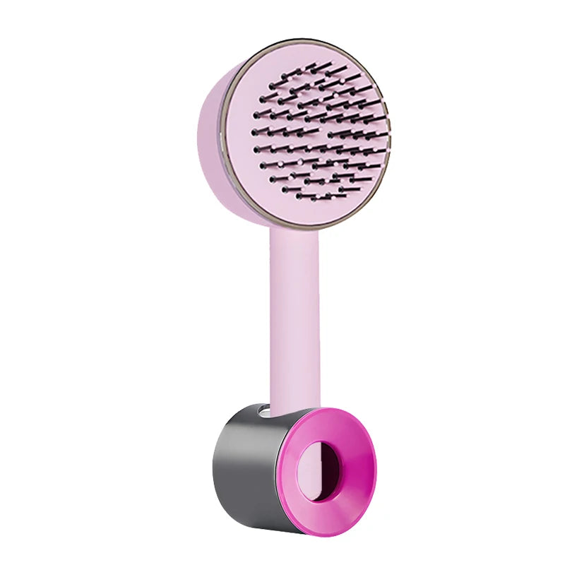 Self Cleaning Hair Comb Scalp Massage Hair Brush Women Curly Hair Detangler Styling Tools for Women's Hair Brush Dropshipping