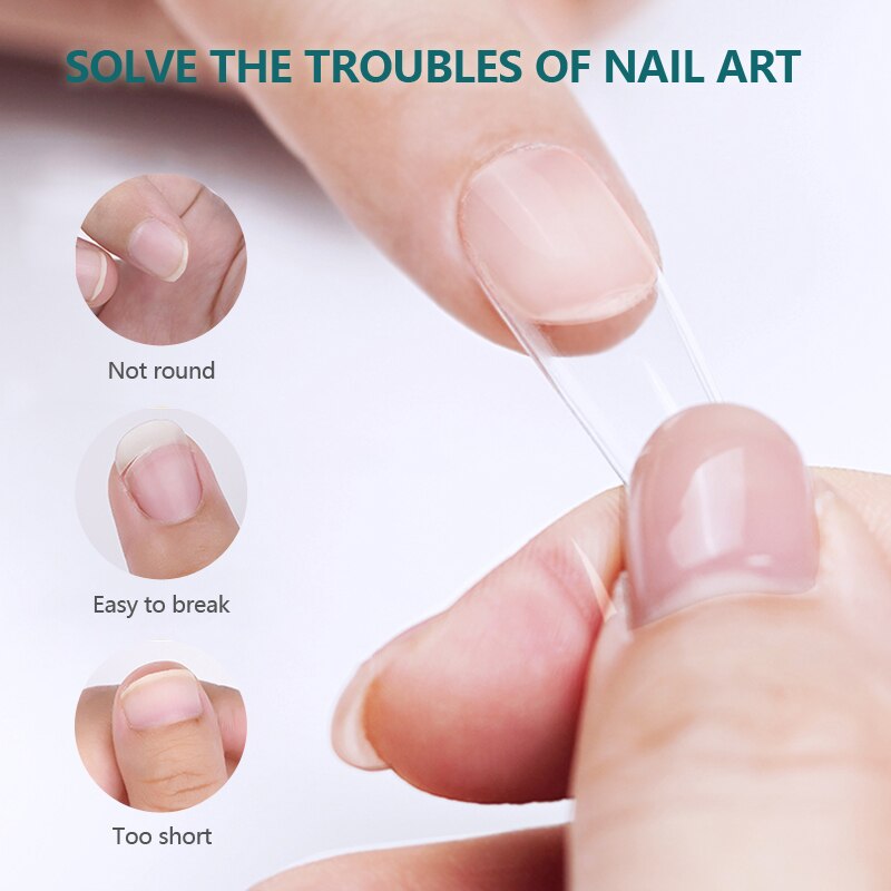 NAILPOP 120pcs False Nails Tips for Extension Manicure Tool