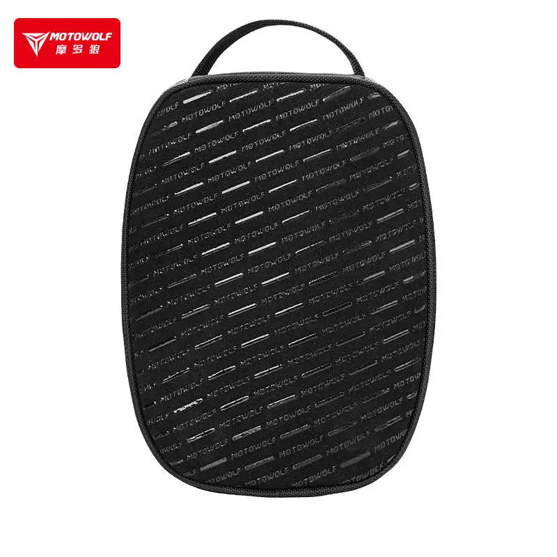 Magnetic Fuel Tank Luggage Bag For Universal Retro Motorcycle With Iron Oil Tank Waterproof 4.5L Racing Motorbike Tank Front Bag