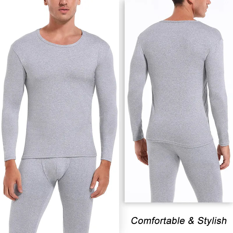 Thermal Underwear for Men Long Johns with Fleece Lined Sport Base layer in Cold Weather Winter