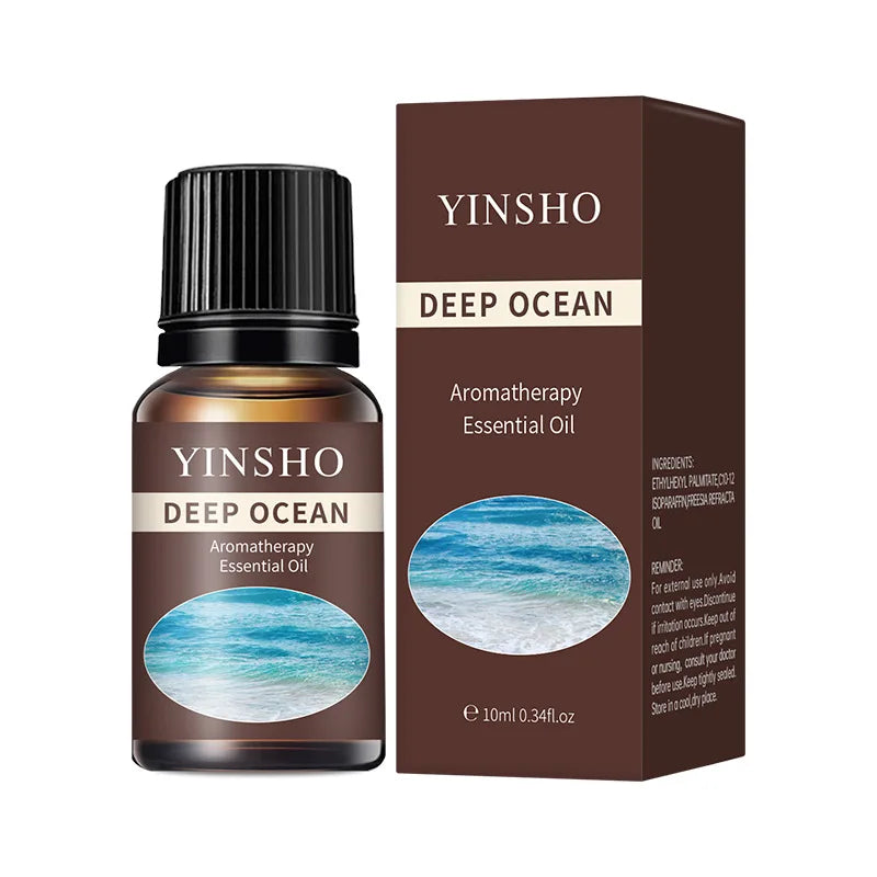13 Flavors 10ml Essential Oils For Aroma Diffuser AirHumidifier Home Water-soluble Lavender Rose Eucalyptus White Peach Oolong