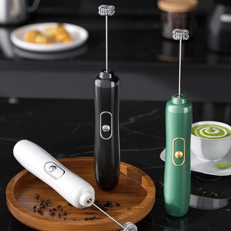 1PCS Handheld Electric Milk  Egg Beater  Kitchen Drink  Mixer Coffee Creamer Whisk