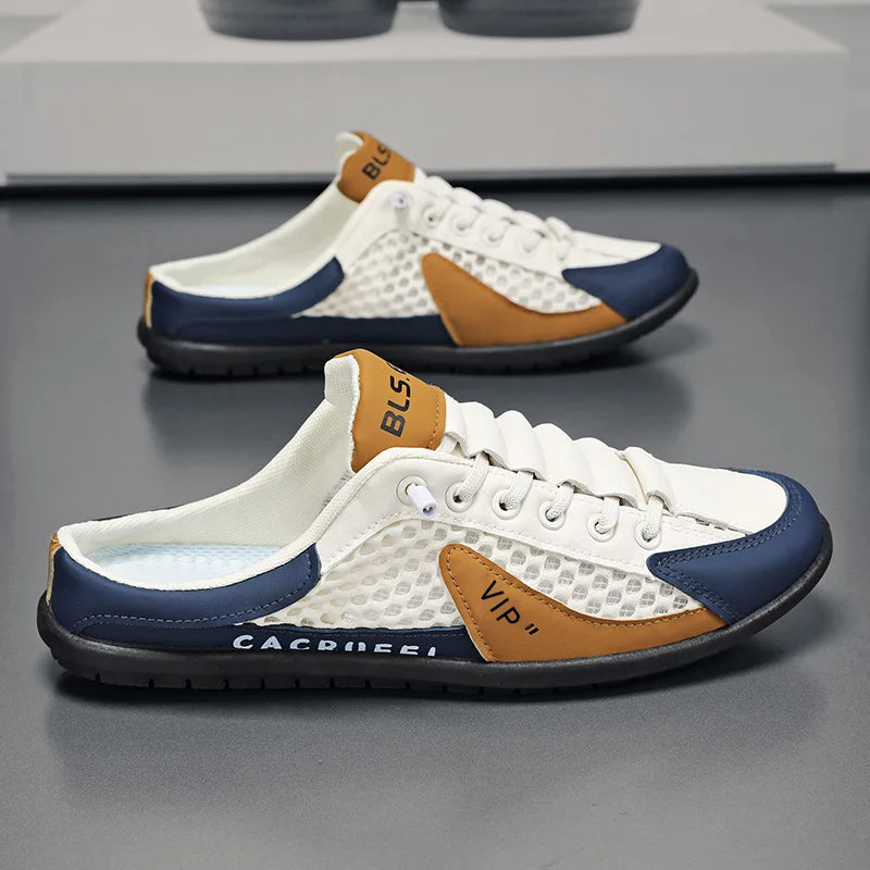 Brand protection 2026 new men's lightweight non-slip breathable wear-resistant running sports fashion versatile casual shoes