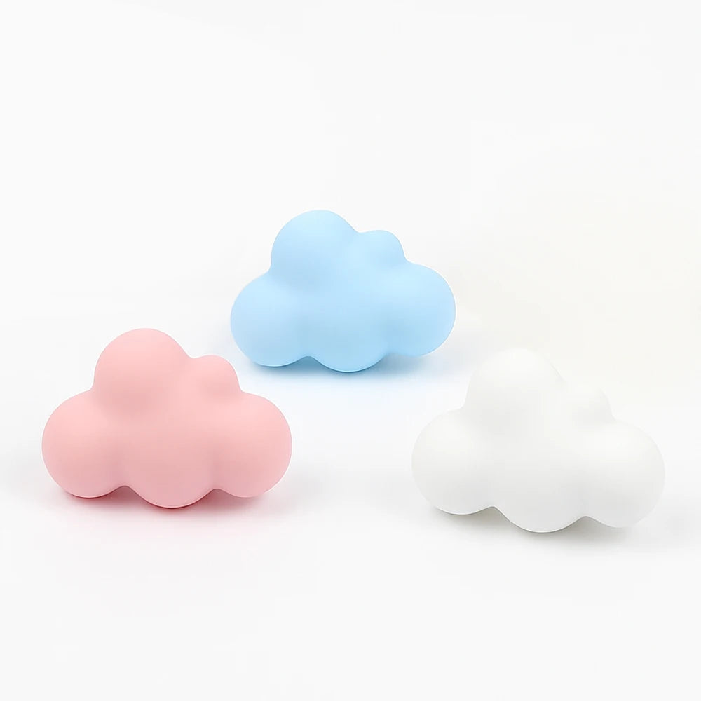 Cute Cloud Car Air Freshener - Gypsum Aroma Diffuser Vent Clip, Refillable Creative Auto Decor Gift for Women Men