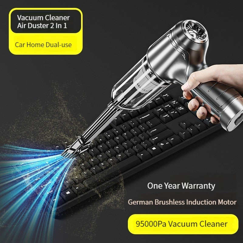 15000Pa 3 in 1 Car Wireless Vacuum Cleaner