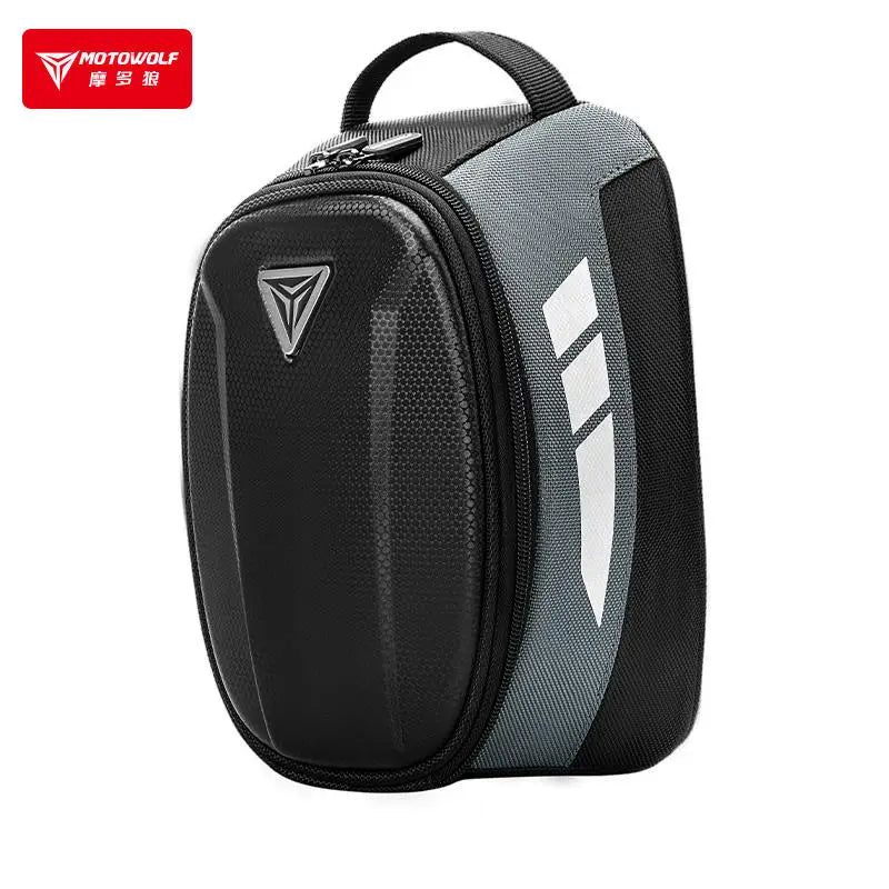 Magnetic Fuel Tank Luggage Bag For Universal Retro Motorcycle With Iron Oil Tank Waterproof 4.5L Racing Motorbike Tank Front Bag