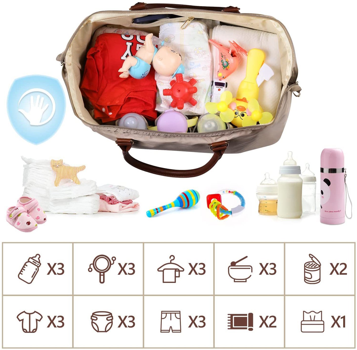 Women Nappy Organizer Stroller  Bags For Baby