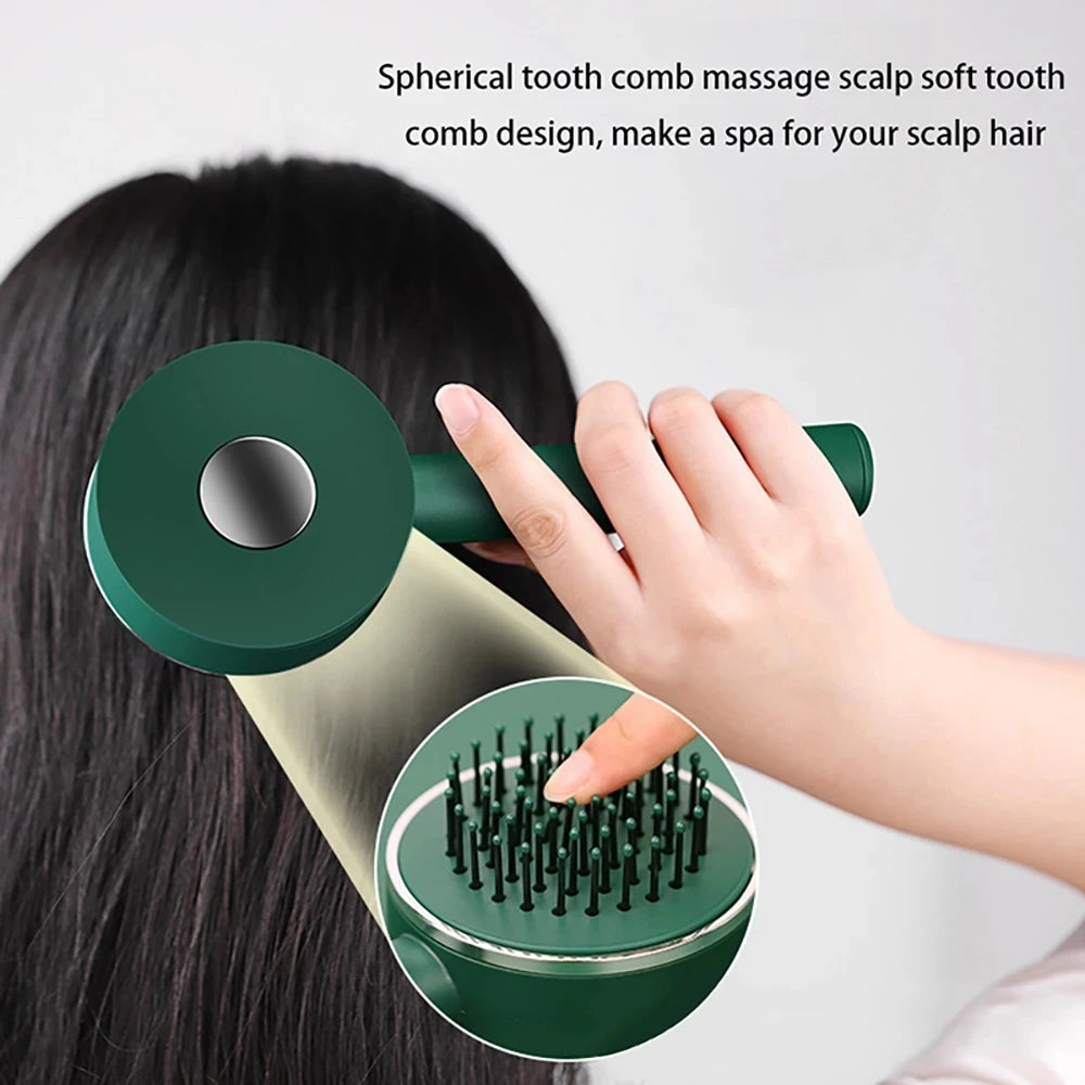 Self Cleaning Hair Comb Scalp Massage Hair Brush Women Curly Hair Detangler Styling Tools for Women's Hair Brush Dropshipping