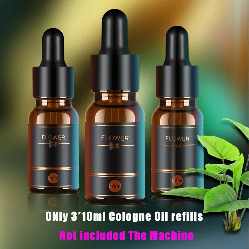 Electric Auto Air Diffuser Aroma Car Air Freshener Car Air Vent Humidifier Mist Wood Grain Oil Aromatherapy Perfume Fragrance