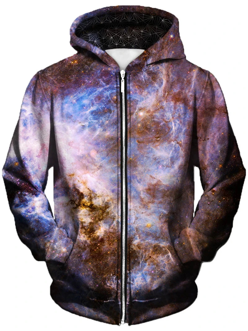 3d Print Casual Zip Up Hoodies Men Long Sleeve Animal Stripes Hip Hop Sweatshirt Autumn Streetwear Pattern Oversize Outdoor Coat