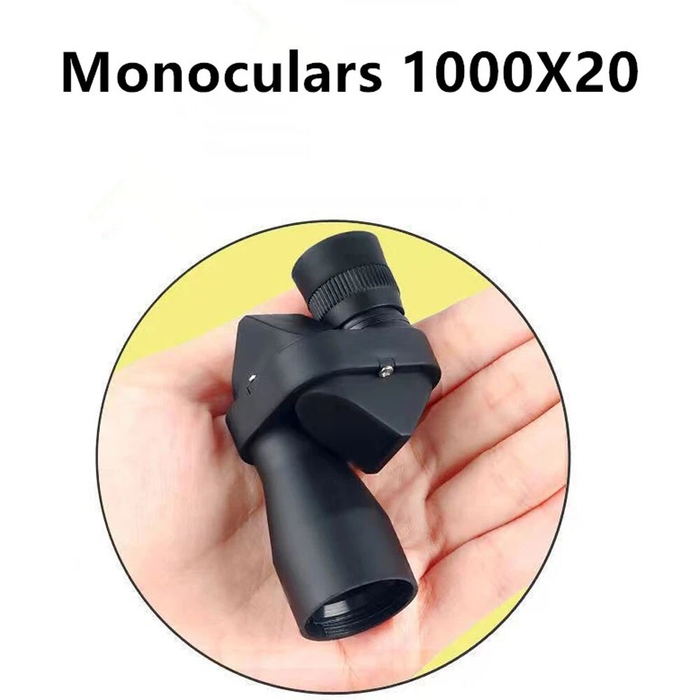 Portable HD Night Vision Mini Pocket Monocular Telescope High Magnification Zoom Outdoor Fishing Telescope for Hunting Camping