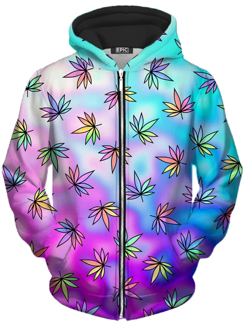 3d Print Casual Zip Up Hoodies Men Long Sleeve Animal Stripes Hip Hop Sweatshirt Autumn Streetwear Pattern Oversize Outdoor Coat