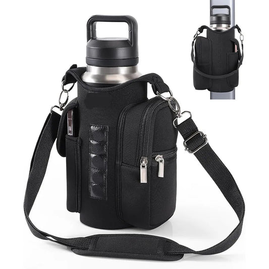 Magnetic Water Bottle Bag Strong Magnet Sports Water Cup Holder for Gym,Outdoor Activities, Ideal for Hiking, Running & Fitness