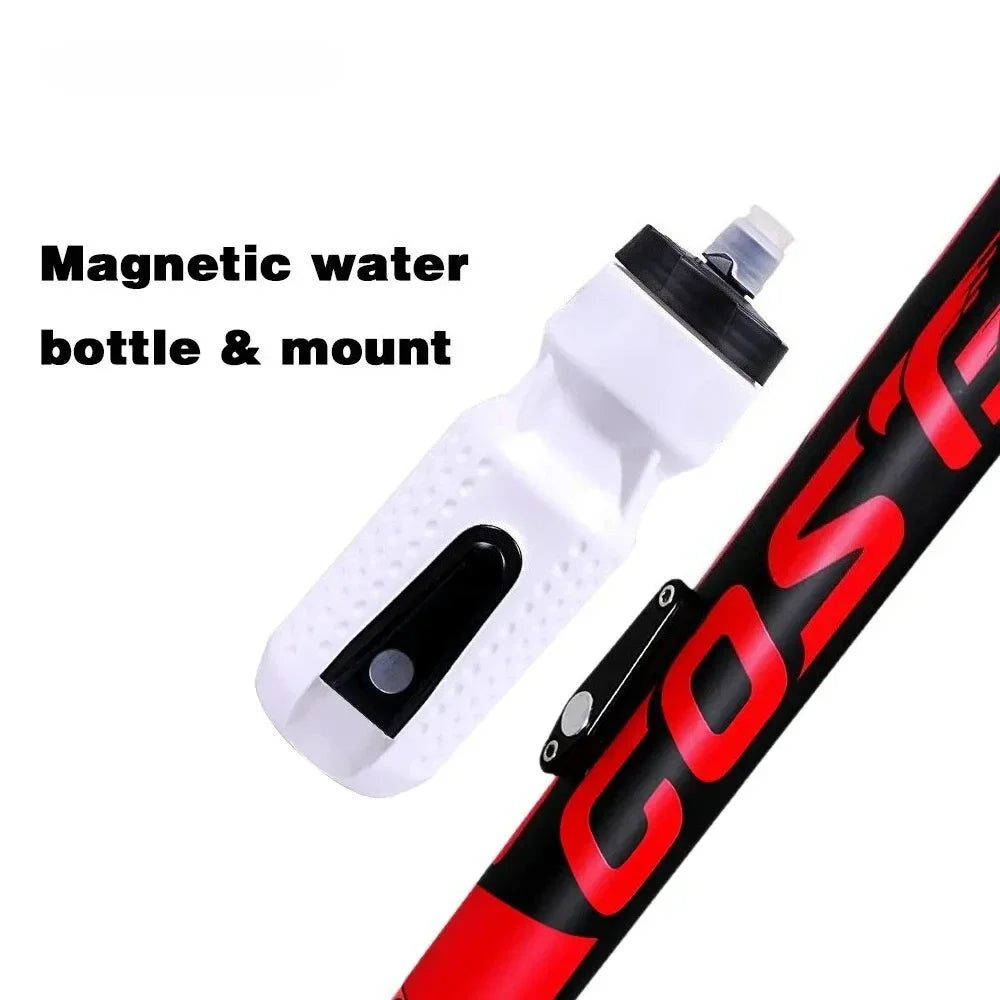 Innovation Costelo Magnetic bottle mount cage Bike Bicycle Water Bottles out sports Water Bottle,710ml  Pressing