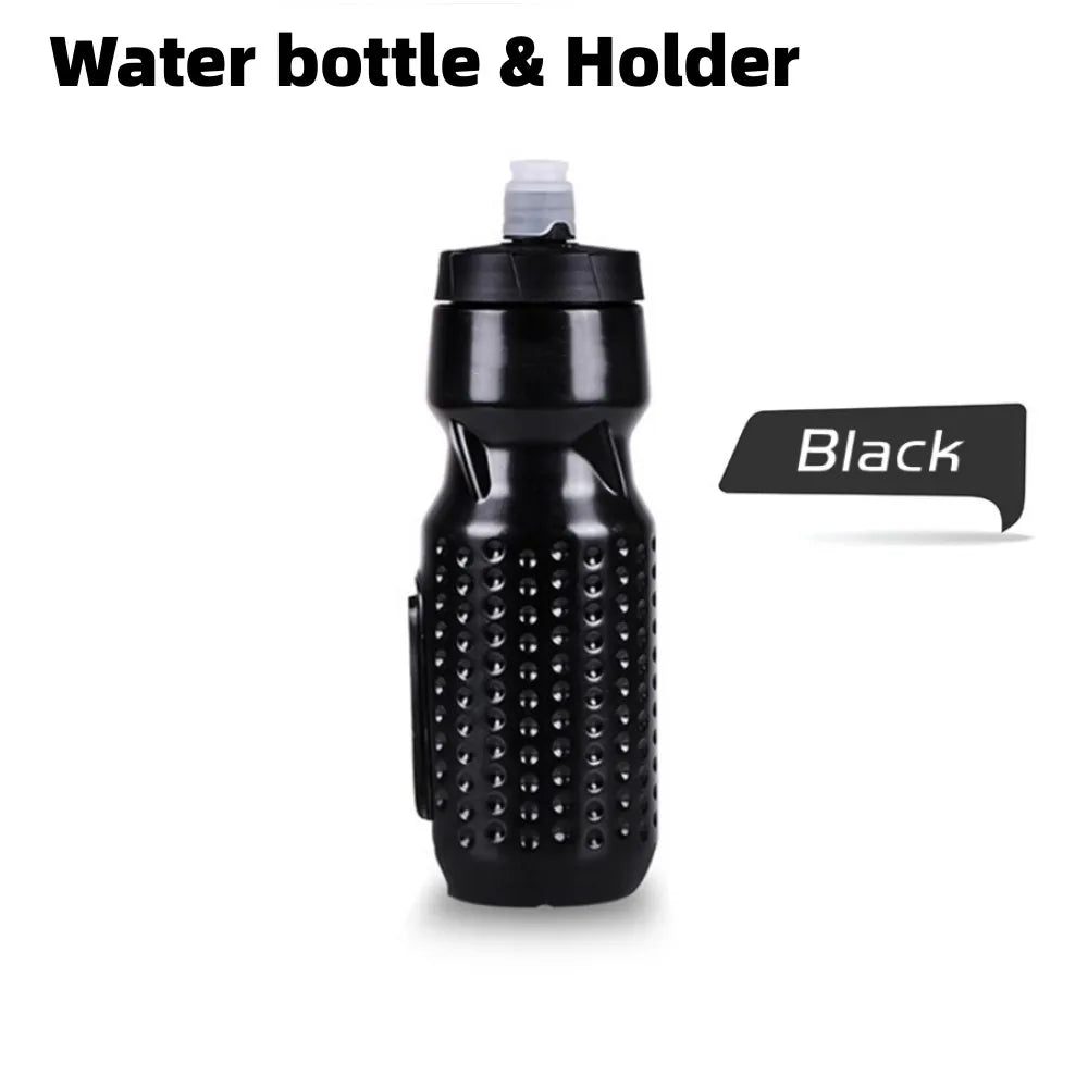 Bike Water Bottle 710ML With Magnetic Mount Leak-Proof Sports Cycling Bottle Camping Hiking Riding Kettle Bicycle Accessories