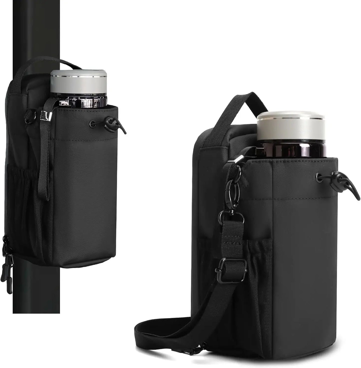 New Magnetic Water Bottle Pouch Bag Gym-specific Water Cup Holder With Strong Magnet For Outdoor Sports Cup Holder Bag ﻿