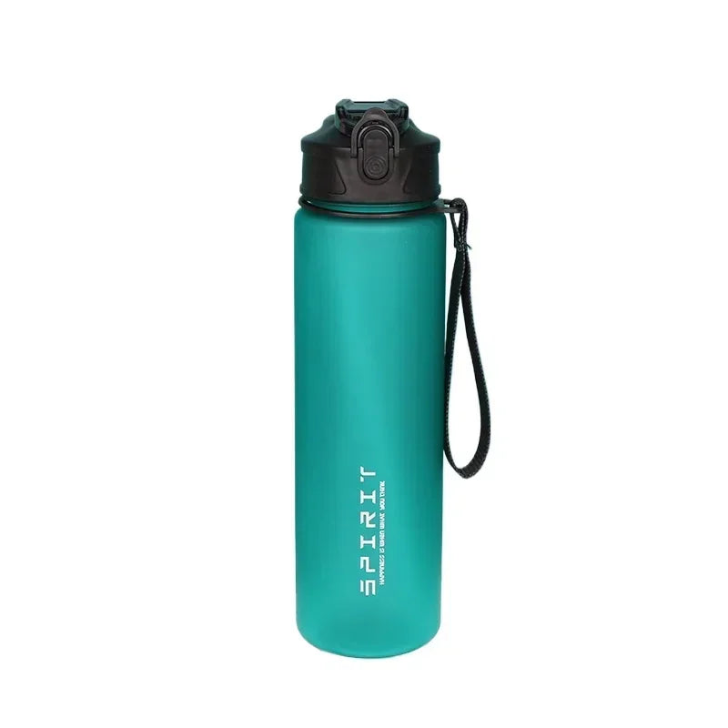 750ml Sports Water Bottle with Straw Gym Cup Portable Large Capacity Water Bottle For Fitness Camping Men Water Kettle