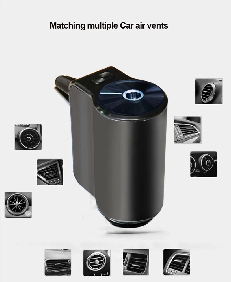 Aroma Oil Diffuser for Car  Air Oulet  Fragrance Diffuser 3 Scents Perfume Vehicle Air Freshener Good Smell Purifying Interior