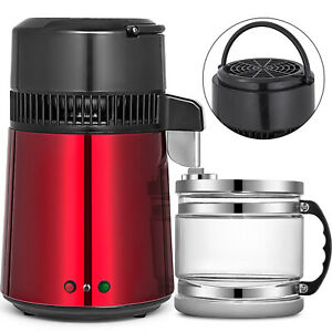 4L Water Distiller Purifier Filter for Drinking Water Bottle Electric Kettle Stainless Steel