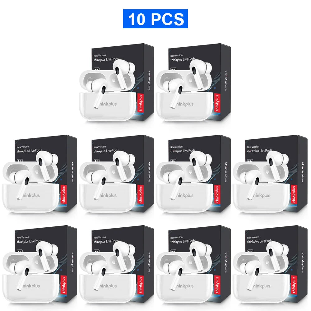 Original Thinkplus Wireless Bluetooth Earphones ANC Noise Reduction Earbuds HD Mic Call Gamer Headsets LED Touch Screen Control