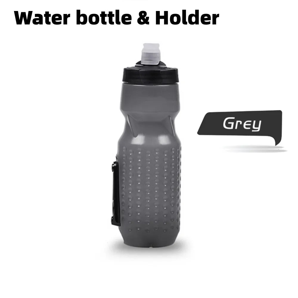Bike Water Bottle 710ML With Magnetic Mount Leak-Proof Sports Cycling Bottle Camping Hiking Riding Kettle Bicycle Accessories