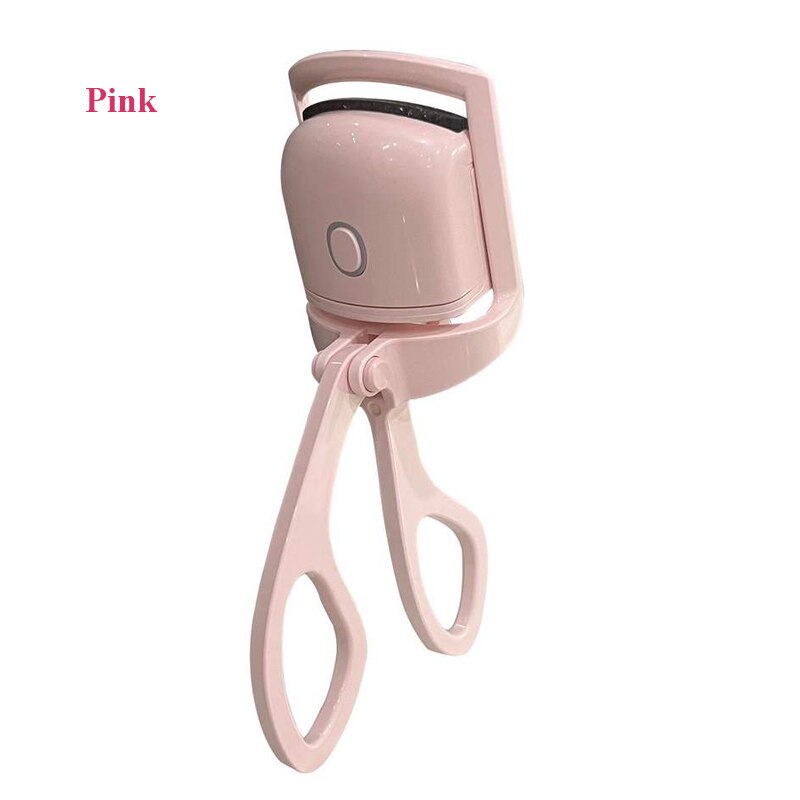 Pink Fast Heating Portable Shaping and Lasting  Eyelash Curler