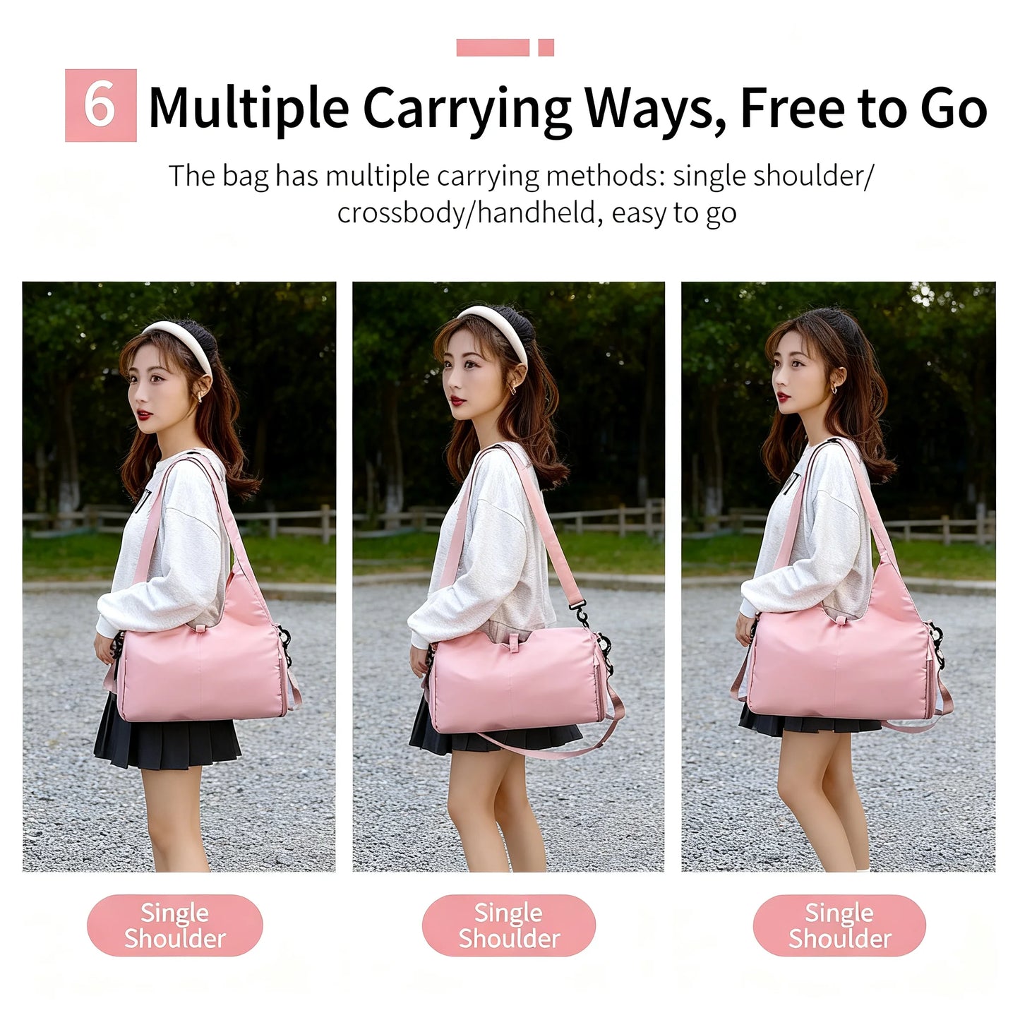 Yoga Mat Bag Gym Fitness Handbags  Training Sport Travel Gymtas Nylon Outdoor Sports  Leisure Travel Bag Outdoor Waterproof