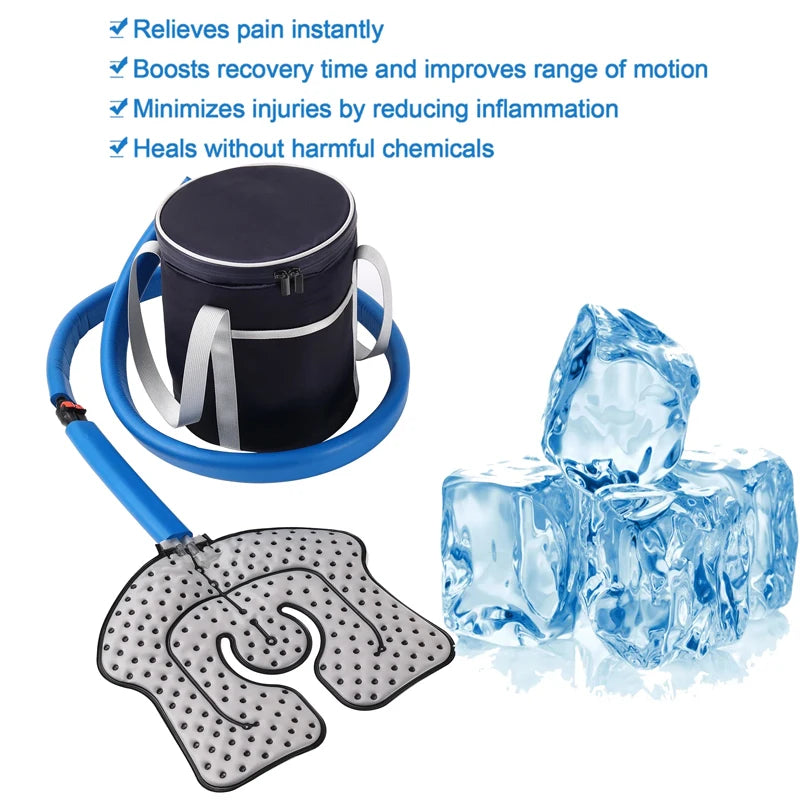 Cold Therapy Machine for Knee Replacement, Post-Surgery Recovery, ACL, Pain Relief, for Sports Injuries, Sprains